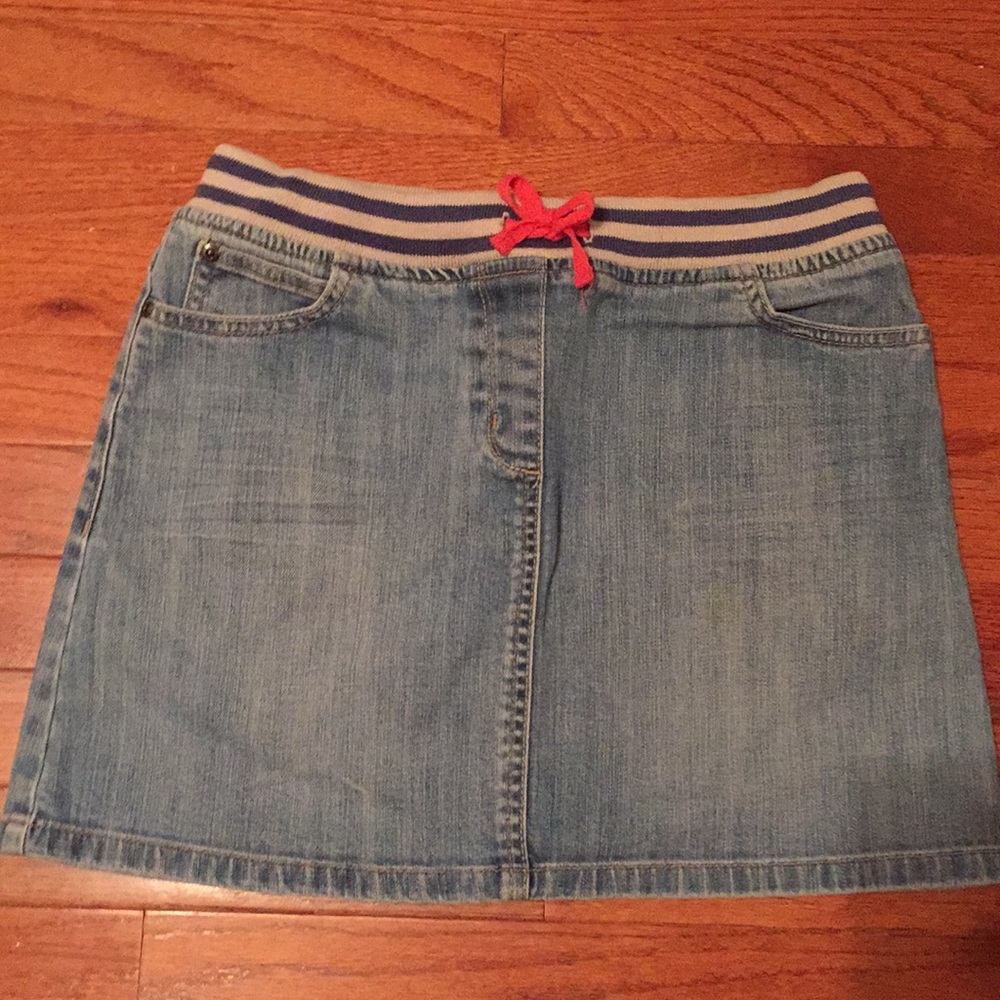 Mini Boden Jean Skirt